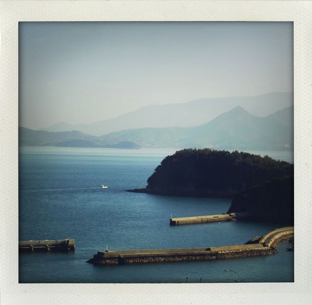 View from Teshima island